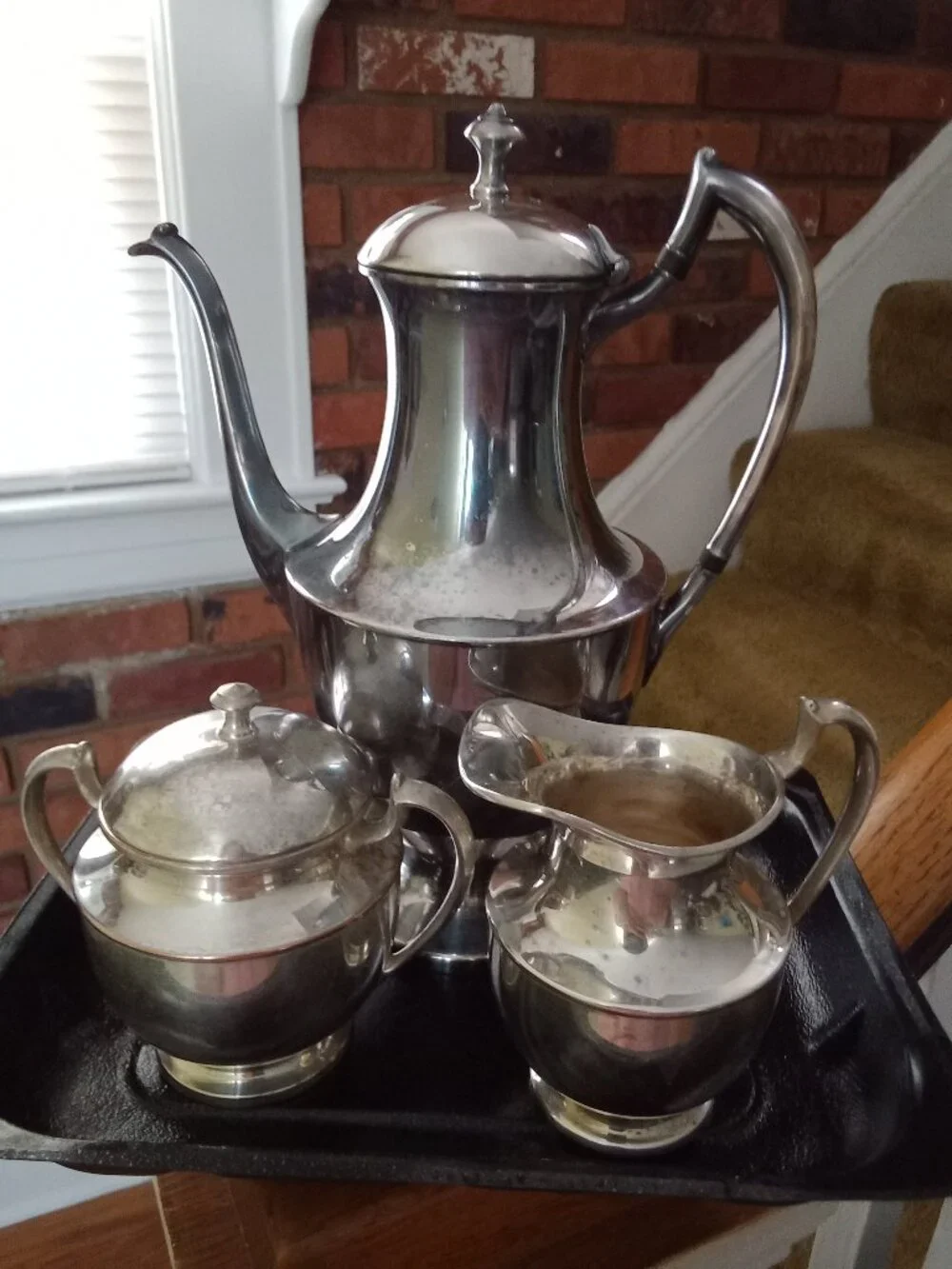 Crescent Tea Set/3 pc